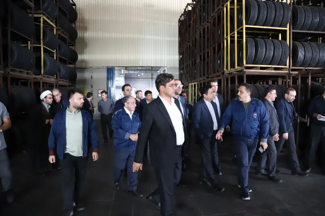 بازدید معاون صنایع عمومی وزارت صمت از  آرتاویل تایر و سبلان رازی